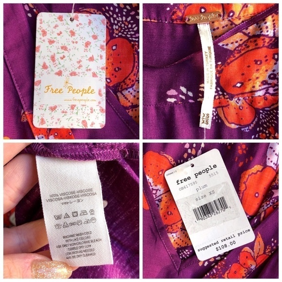 Free People Tuscan Dreams Printed Tunic - Picture 10 of 10